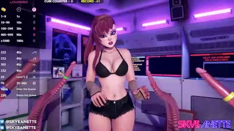 SkyeAnette online show from 27, 7, 2026