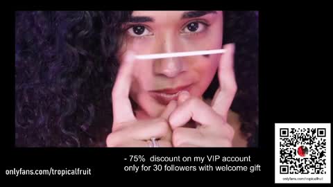 Snapshot of soytropicalfruit chatting on 1, 3, 2025 You want to talk to me more personal follow me in My Channel VIP 50 the discount online show from 1, 3, 2025