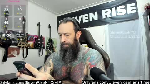 StevenRiseNYC online show from 28, 2, 2025