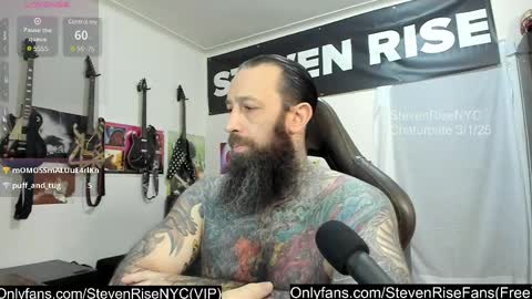 StevenRiseNYC online show from 1, 3, 2025