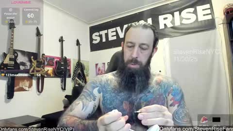 StevenRiseNYC online show from 30, 11, 2025