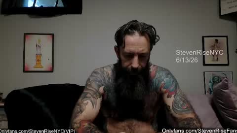 Snapshot of stevenrisenyc chatting on 13, 6, 2026 StevenRiseNYC online show from 13, 6, 2026