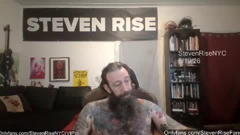 Snapshot of stevenrisenyc chatting on 20, 6, 2026 StevenRiseNYC online show from 20, 6, 2026