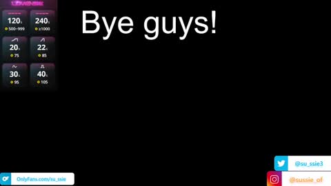 su_ssie online show from 4, 1, 2025