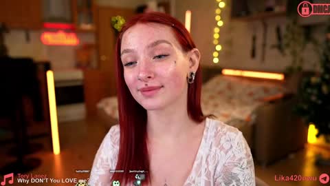 Lika ginger  Jessy blond   online show from 4, 1, 2025