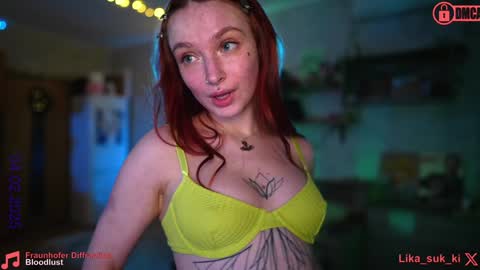 Lika ginger  Jessy blond   online show from 4, 2, 2025