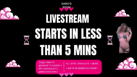 Cherry B  online show from 13, 4, 2026