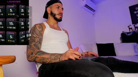Teo Ferrer online show from 17, 12, 2024