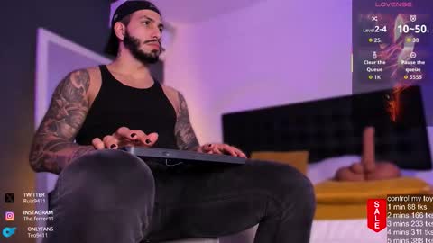 Teo Ferrer online show from 13, 10, 2025