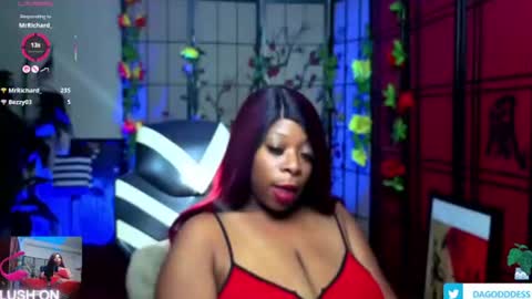 Snapshot of theecaramelgodddess chatting on 2, 7, 2026 DaGodddess online show from 2, 7, 2026