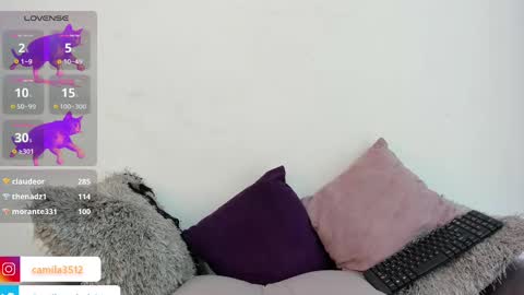 Camila online show from 28, 2, 2025