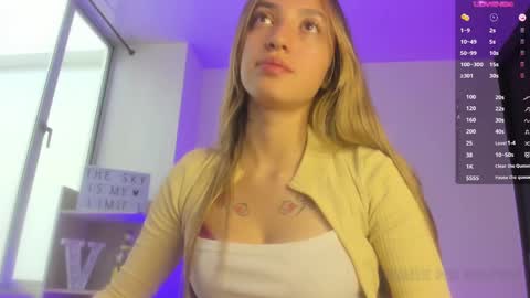 Snapshot of tiffany_bela chatting on 1, 2, 2025 Tiffany Bela online show from 1, 2, 2025