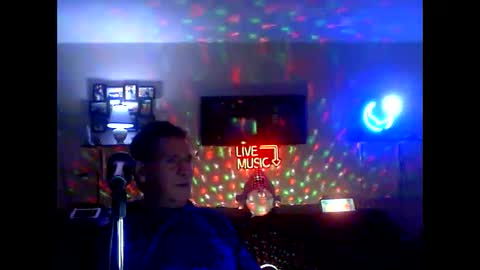 Snapshot of tkthedj chatting on 2, 2, 2025 TK online show from 2, 2, 2025
