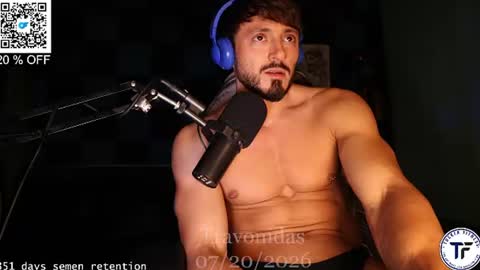 Snapshot of travonidas chatting on 20, 7, 2026 Greek God online show from 20, 7, 2026