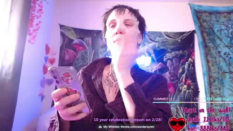 Snapshot of tricky_nymph chatting on 23, 2, 2026 Cassie online show from 23, 2, 2026