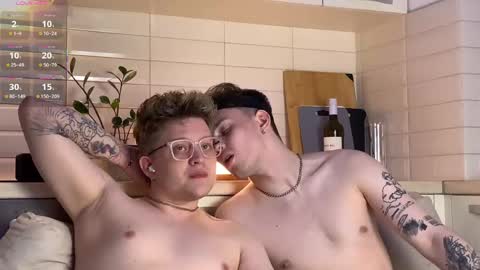 Snapshot of twoguyspleasure chatting on 8, 6, 2026 Noah blonde and Josh dark hair Nike guy online show from 8, 6, 2026
