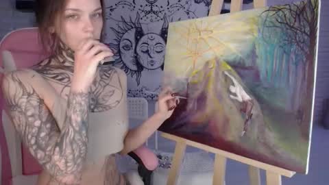 Snapshot of uwu_eva chatting on 22, 2, 2025 Eva online show from 22, 2, 2025