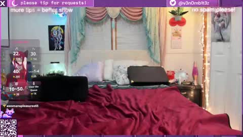 Snapshot of v3n0mb1t3z chatting on 10, 10, 2025 kermit online show from 10, 10, 2025