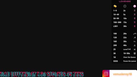 Snapshot of venus_leroy chatting on 9, 1, 2025 Venus online show from 9, 1, 2025