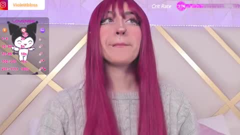 Snapshot of violettbloss chatting on 10, 1, 2025 Violeta online show from 10, 1, 2025