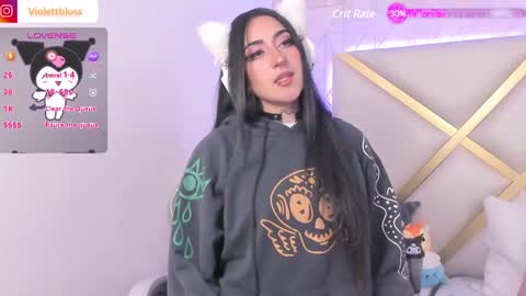 Snapshot of violettbloss chatting on 20, 1, 2025 Violeta online show from 20, 1, 2025