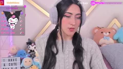 Snapshot of violettbloss chatting on 27, 1, 2025 Violeta online show from 27, 1, 2025