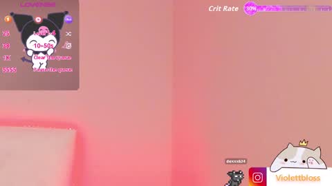 Snapshot of violettbloss chatting on 11, 9, 2025 Violeta online show from 11, 9, 2025