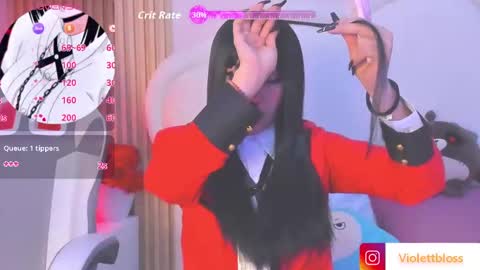 Snapshot of violettbloss chatting on 13, 9, 2025 Violeta online show from 13, 9, 2025