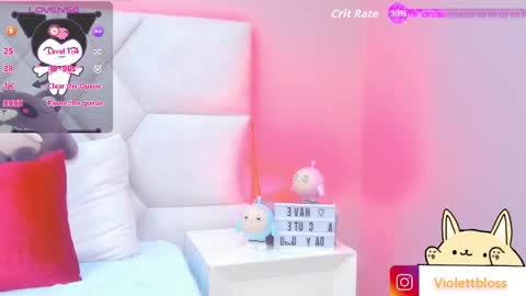 Snapshot of violettbloss chatting on 26, 9, 2025 Violeta online show from 26, 9, 2025