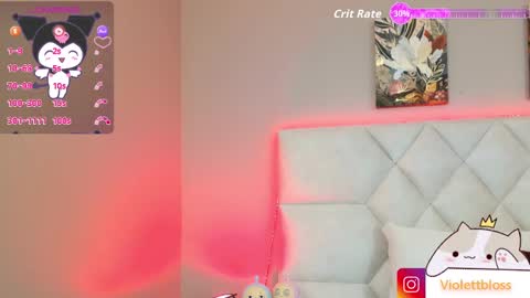 Snapshot of violettbloss chatting on 1, 10, 2025 Violeta online show from 1, 10, 2025