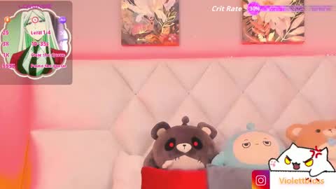 Snapshot of violettbloss chatting on 3, 10, 2025 Violeta online show from 3, 10, 2025