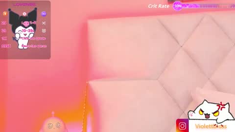 Snapshot of violettbloss chatting on 9, 10, 2025 Violeta online show from 9, 10, 2025