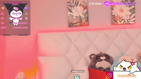 Snapshot of violettbloss chatting on 10, 10, 2025 Violeta online show from 10, 10, 2025