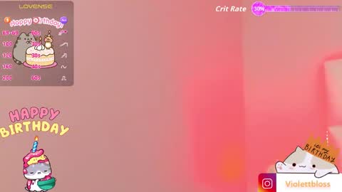 Snapshot of violettbloss chatting on 18, 10, 2025 Violeta online show from 18, 10, 2025