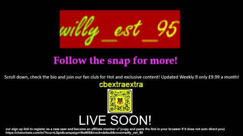willy_est_95 online show from 13, 1, 2026