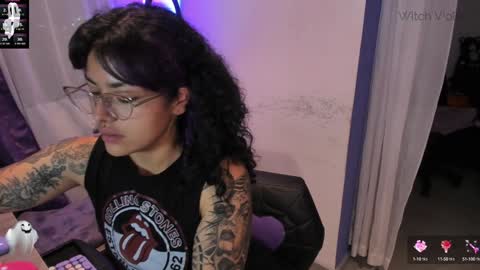 Snapshot of witchofhearts chatting on 9, 1, 2025 Luna Violeta A r t i s t online show from 9, 1, 2025