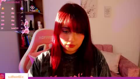 Snapshot of x_allison02x chatting on 9, 9, 2025 Allison online show from 9, 9, 2025