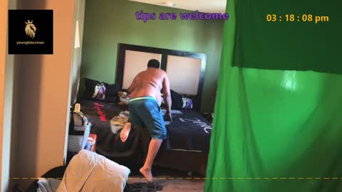 Snapshot of younblaccman6969 chatting on 2, 12, 2024 younblaccman6969 online show from 2, 12, 2024