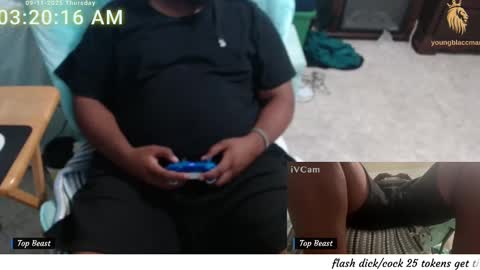 Snapshot of younblaccman6969 chatting on 11, 9, 2025 younblaccman6969 online show from 11, 9, 2025