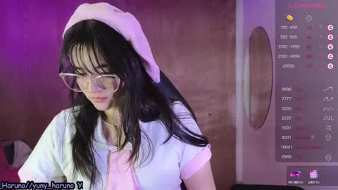 Snapshot of yuny_haruno chatting on 14, 1, 2025 Haruno online show from 14, 1, 2025