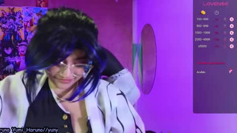 Snapshot of yuny_haruno chatting on 10, 2, 2025 Haruno online show from 10, 2, 2025