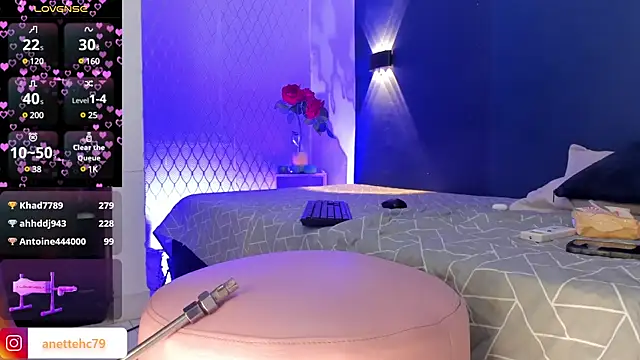 Snapshot of Anette_ chatting on 9, 1, 2025 Anette online show from 9, 1, 2025