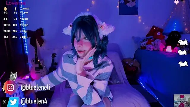Snapshot of bluelen chatting on 21, 2, 2025 bluelen online show from 21, 2, 2025
