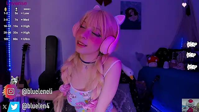 Snapshot of bluelen chatting on 6, 3, 2025 bluelen online show from 6, 3, 2025