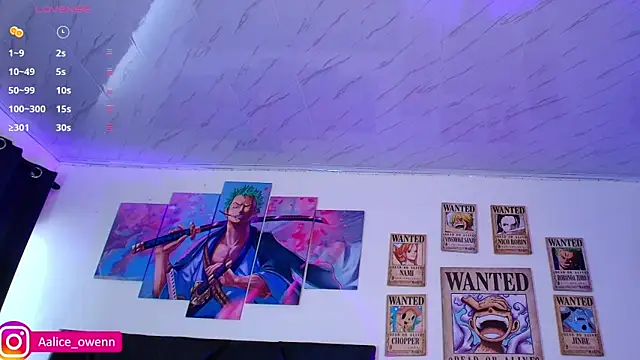 Aliceowenn online show from 21, 11, 2025