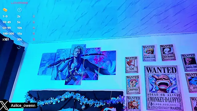 Snapshot of Aliceowenn chatting on 18, 12, 2025 Aliceowenn online show from 18, 12, 2025