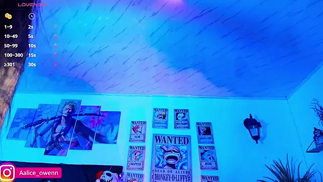 Snapshot of Aliceowenn chatting on 22, 12, 2025 Aliceowenn online show from 22, 12, 2025