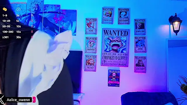 Snapshot of Aliceowenn chatting on 12, 1, 2026 Aliceowenn online show from 12, 1, 2026