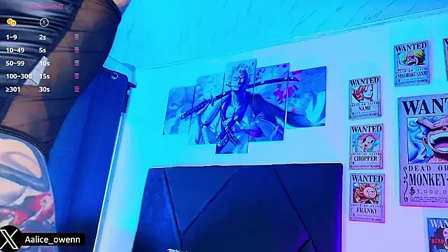 Snapshot of Aliceowenn chatting on 13, 1, 2026 Aliceowenn online show from 13, 1, 2026