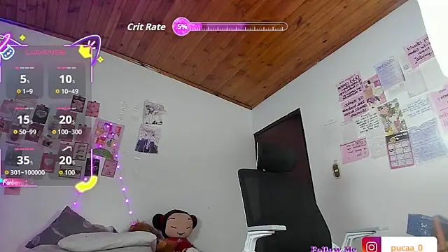 Snapshot of Pucaa_ chatting on 19, 2, 2026 Pucaa online show from 19, 2, 2026